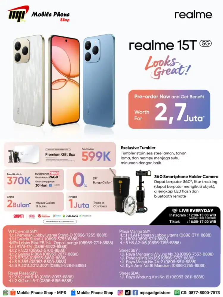NEW PRODUCT REALME 15T
