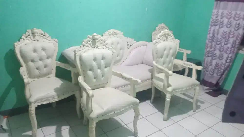 2 SET SOFA PELAMINAN