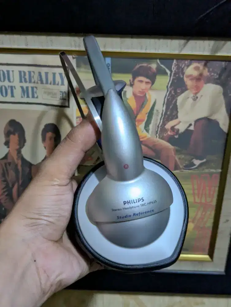 Headphone Vintage Retro PHILIPS SBC HP625 Studio Reference