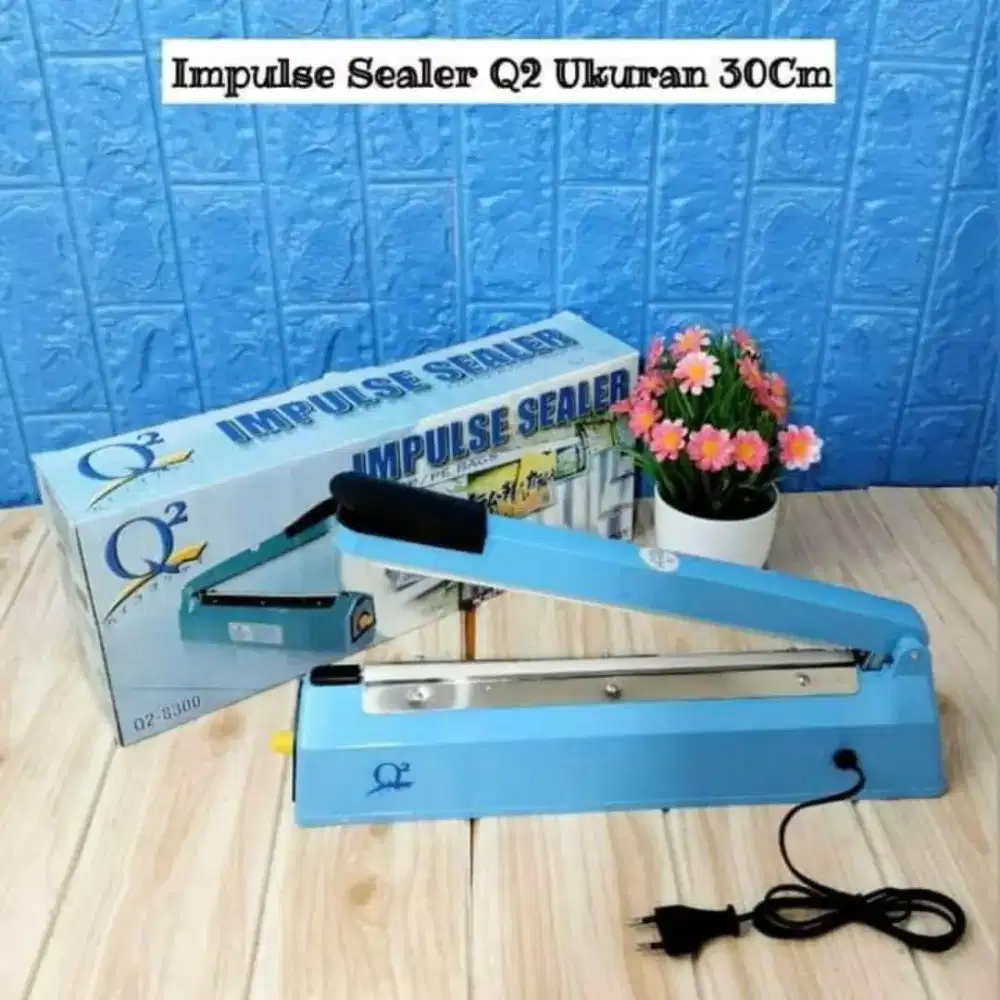 Alat Perekat Plastik Impulse Sealer Q2 8300 (30cm) & Q2 PFS-200 (20cm)