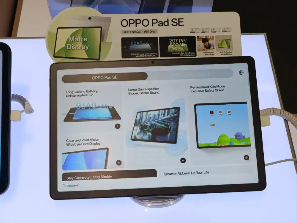 OPPO PAD SE MATTE DISPLAY