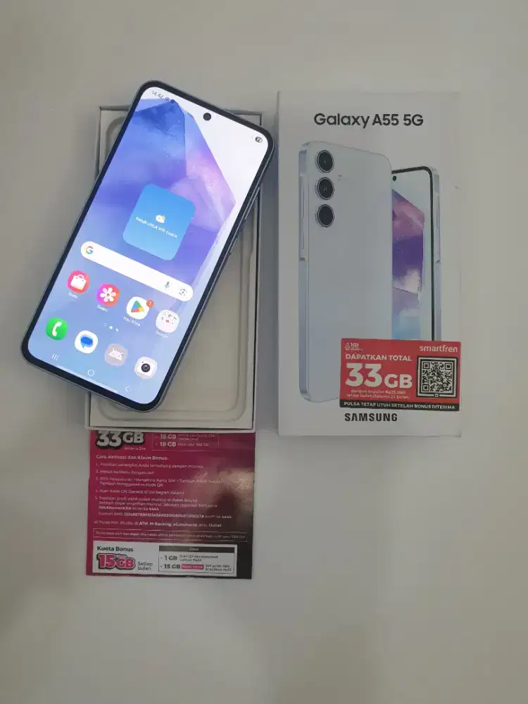 Samsung A55 5g 12/256gb mulus fullset