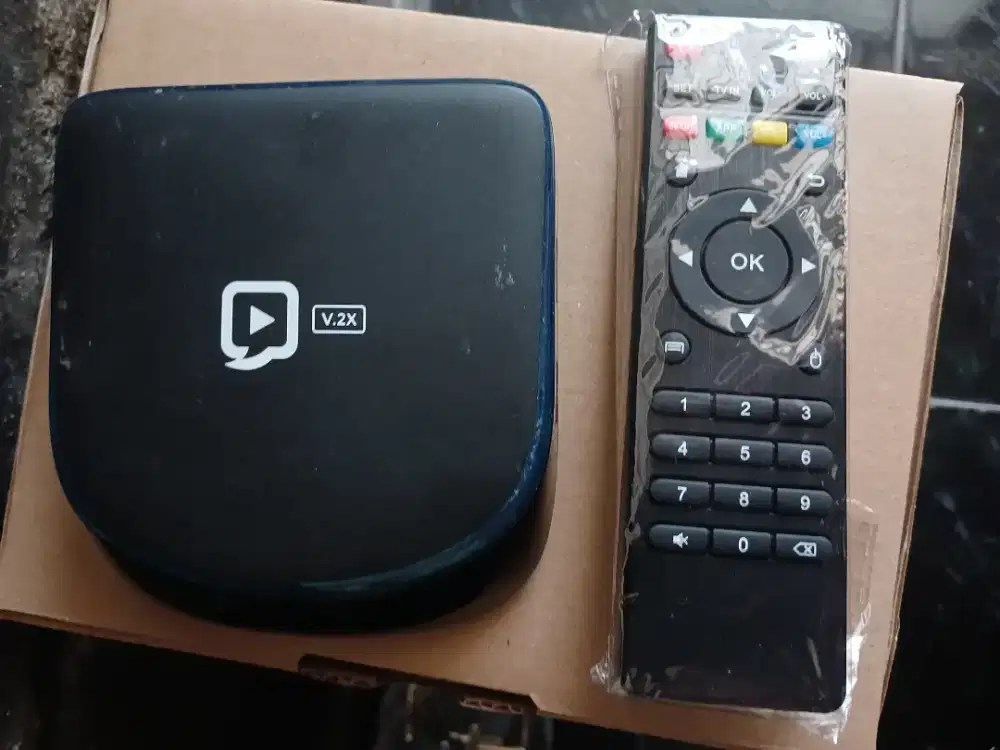 STB Android TV Box V2X Root Unlock isi Ratusan channel premium