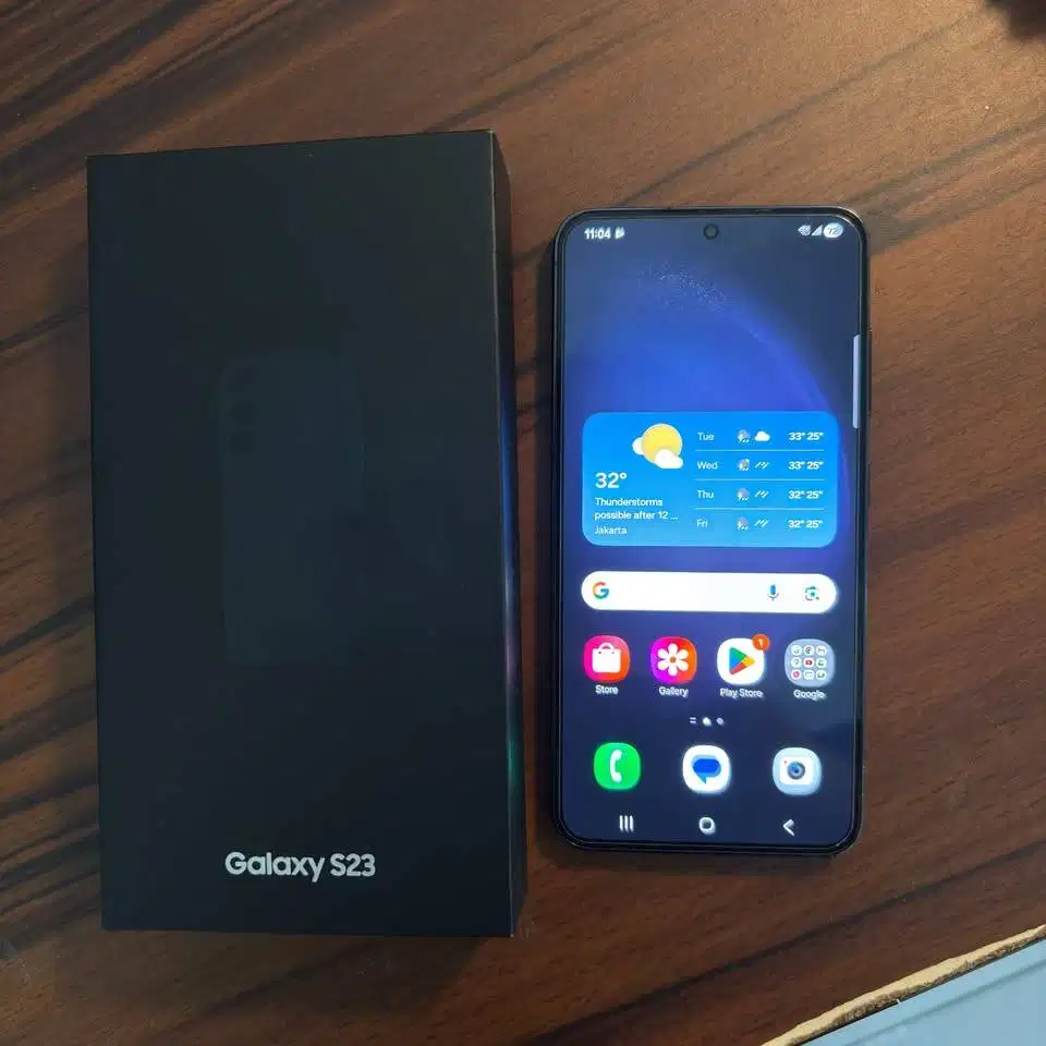 FLASH SALE!! SAMSUNG GALAXY S23 5G 8/128 BLACK NO MINUS FULLSET