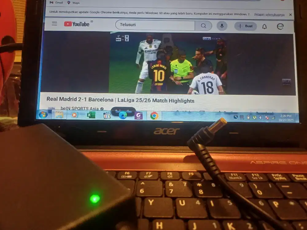 Laptop Acer Aspire One D270 + Printer Epson XP 1515 Siap Pakai!