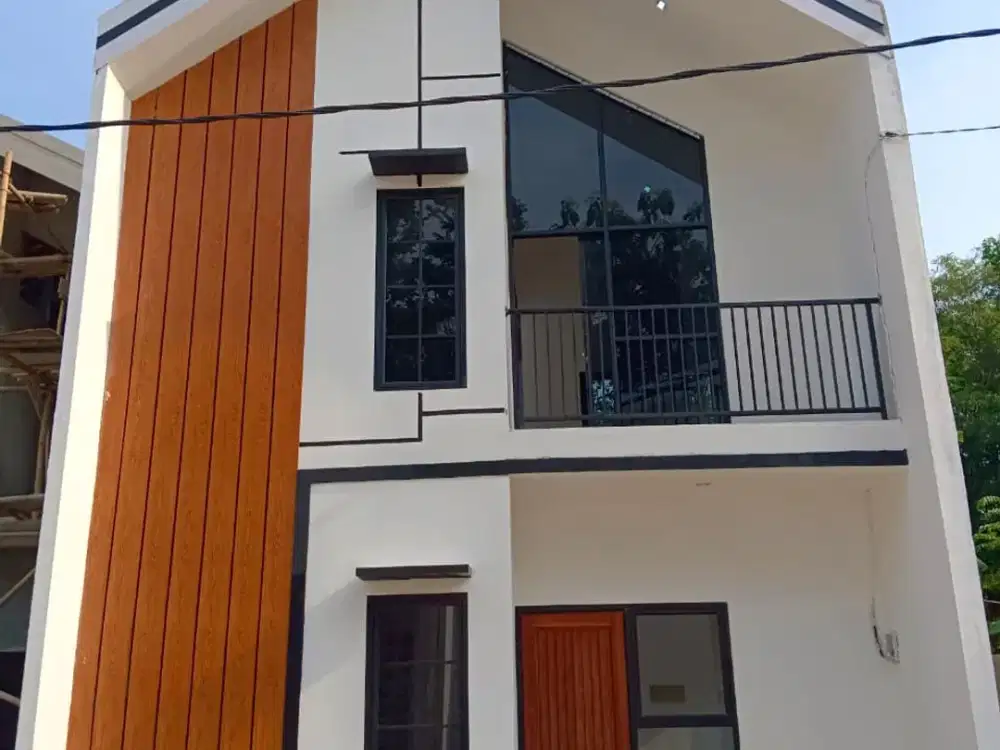Sangat cocok rumah 2 lantai 5 menit ke pintu tol tersisaa 1 unit