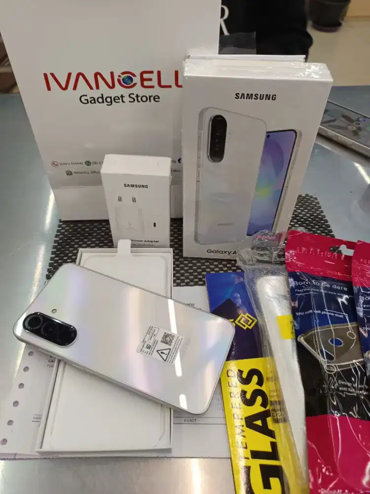 READY SAMSUNG GALAXY A56 5G PASTINYA HARGA TERJANGKAU FREE ADAPTER ORI