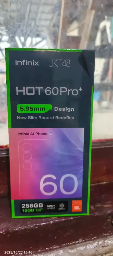 Infinix Hot 60 pro+ 8/256GB BARU