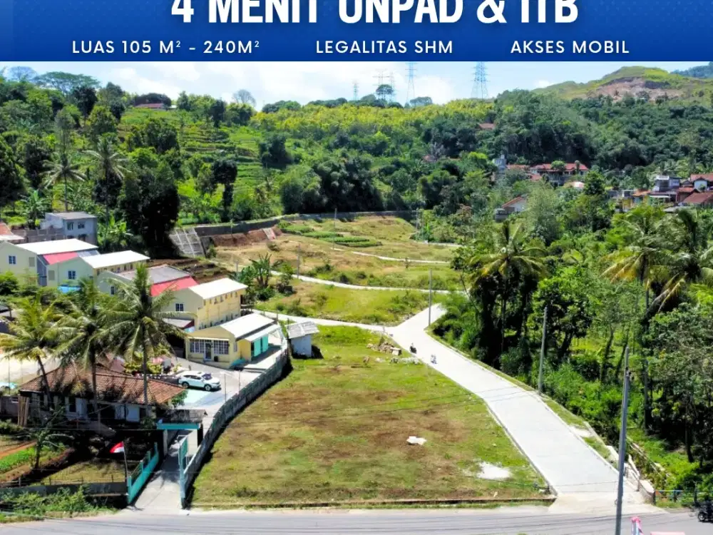 TANAH INVESTASI KOST DEKAT UNPAD JATINANGOR