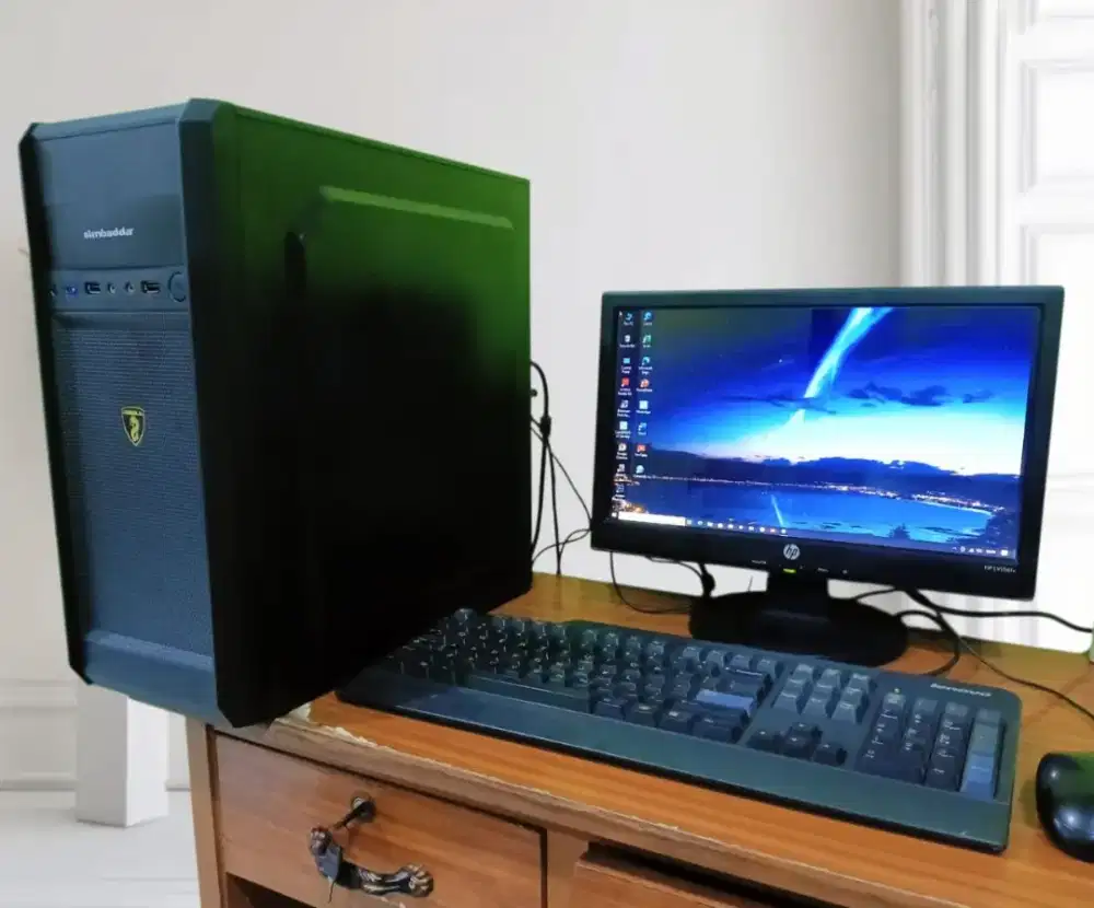 Core i5 RAM 8/500 SSD WIFI komputer fullset