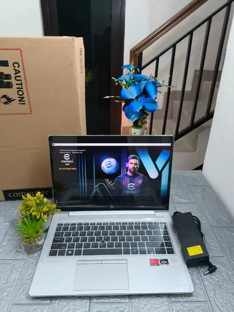 Laptop hp ryzen 7 pro ram 16 SSD 256