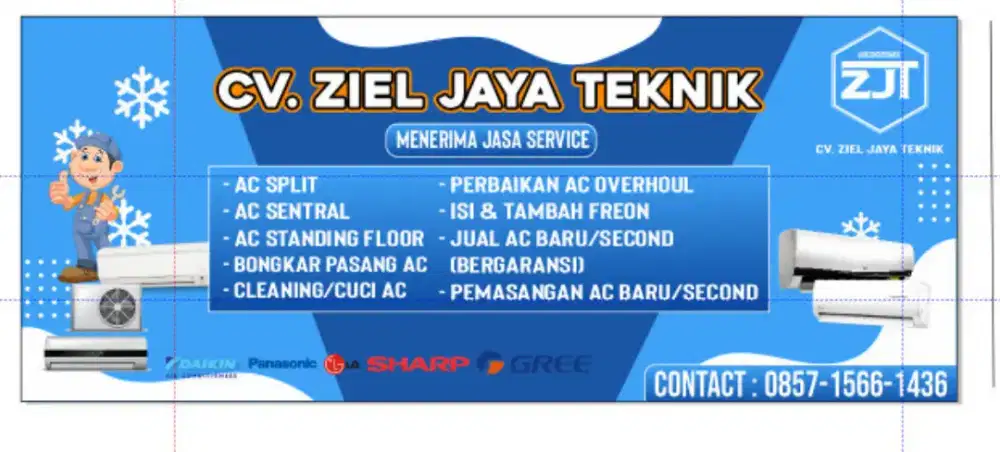 Cuci AC, service AC, jual beli AC baru dan second