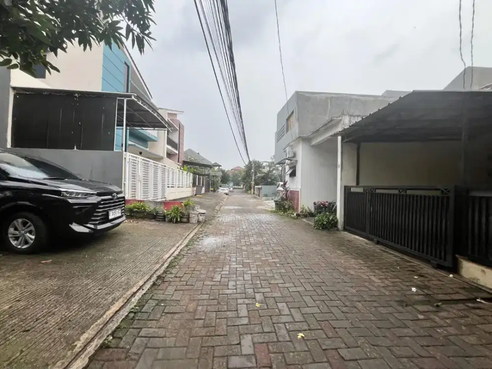 Tanah Nempel Jakarta 500 Jutaan Bebas Banjir - Dalam Perumahan Dekat Budi Luhur