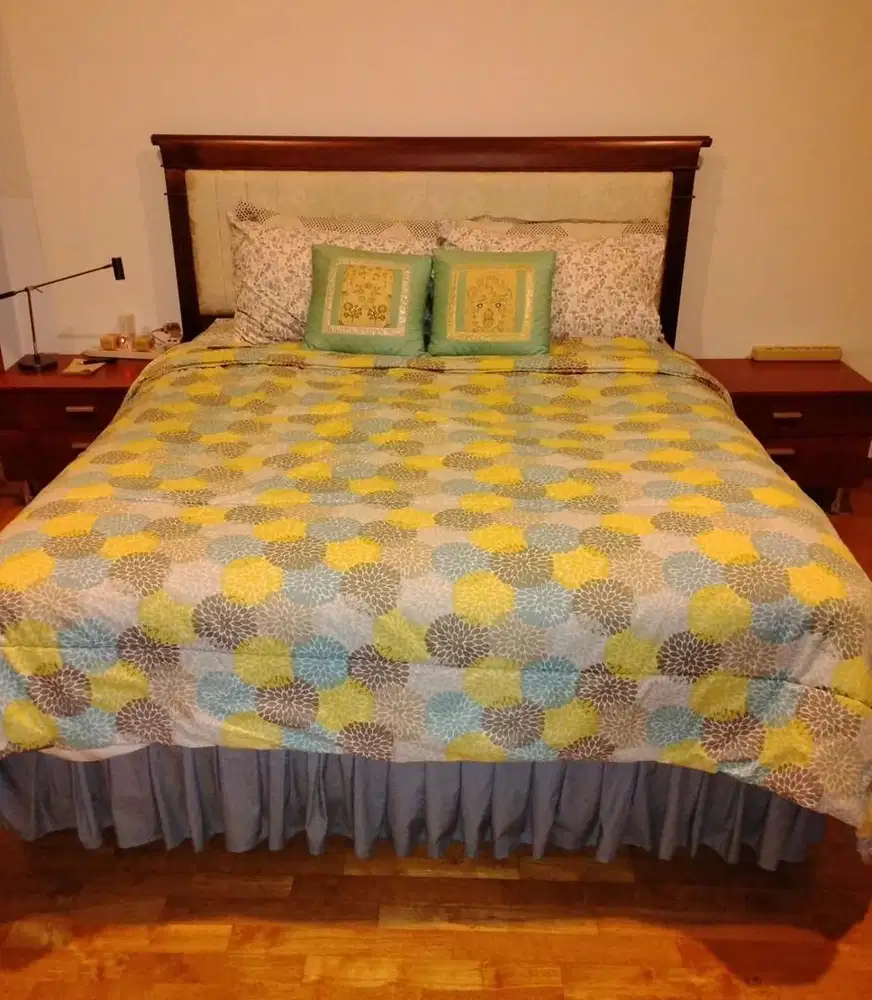 Kasur kingkoil 160*200+dipan