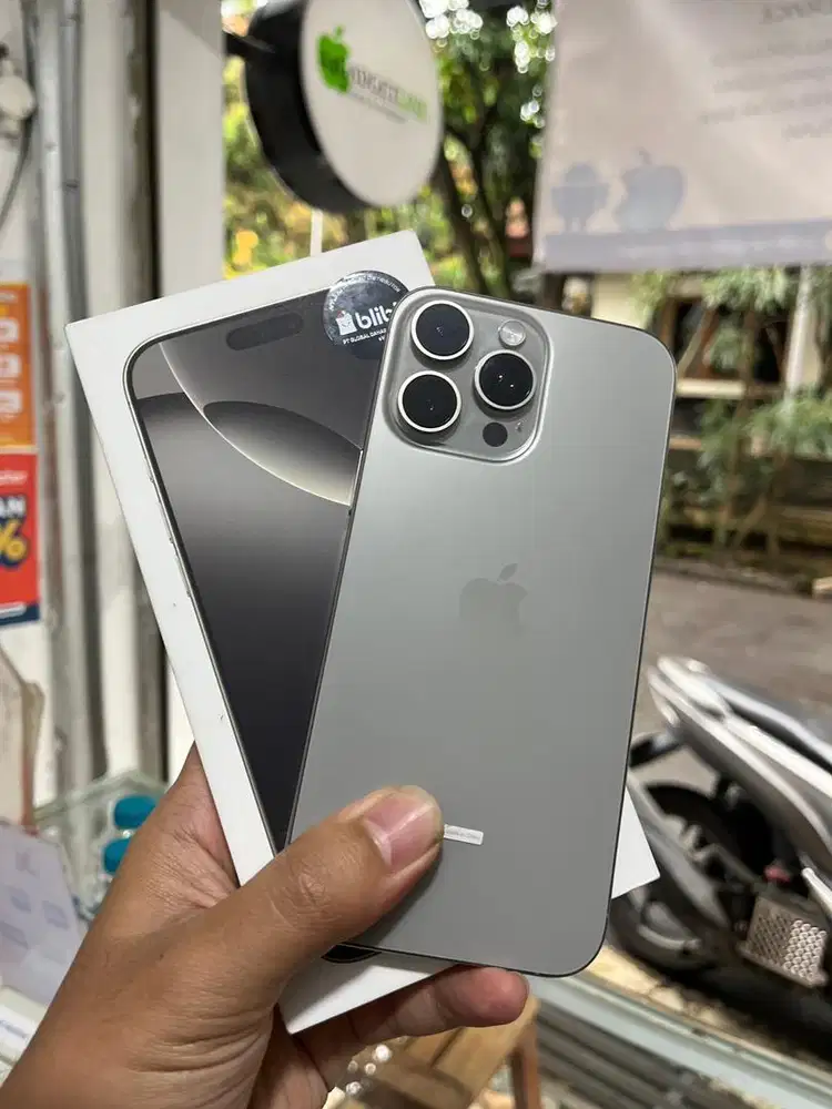 iPhone 16 Pro Max 256gb Natural Resmi