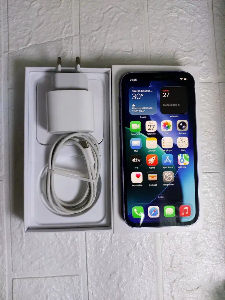 iPhone 12 128GB Wifi Only Mulpis Siap Pakai