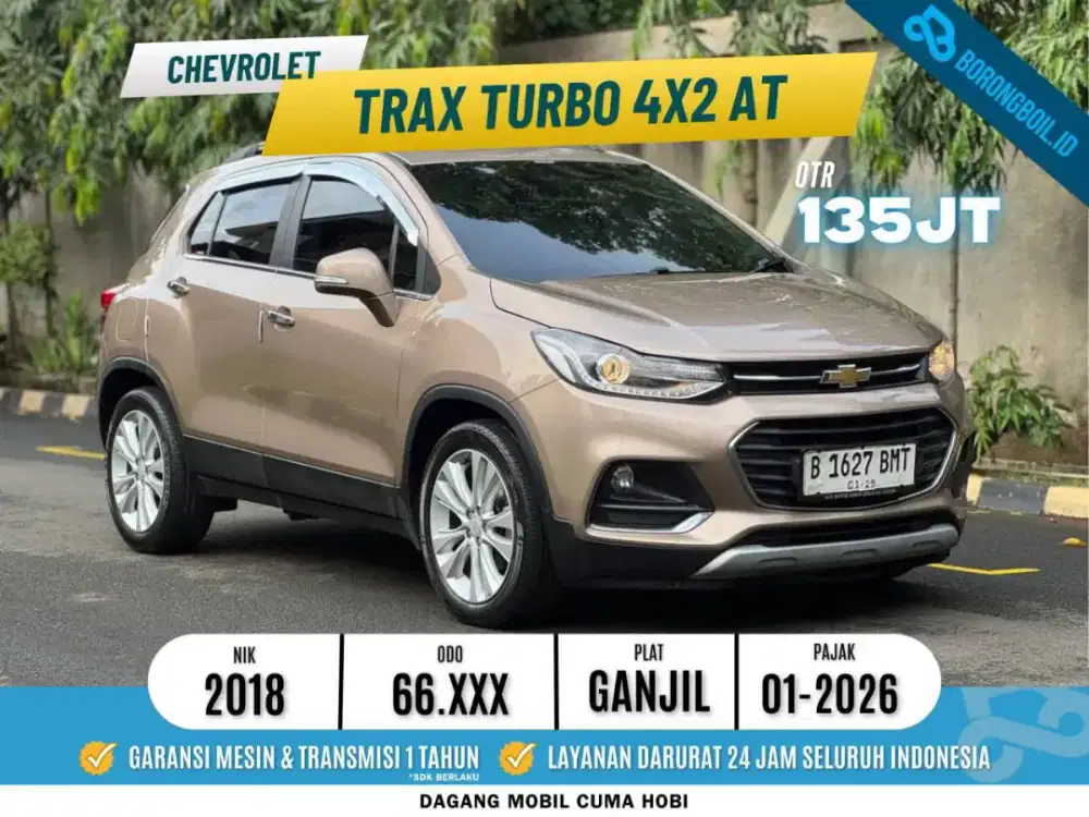 TRAX TURBO 4X2 AT 2018 SIAP PAKAI