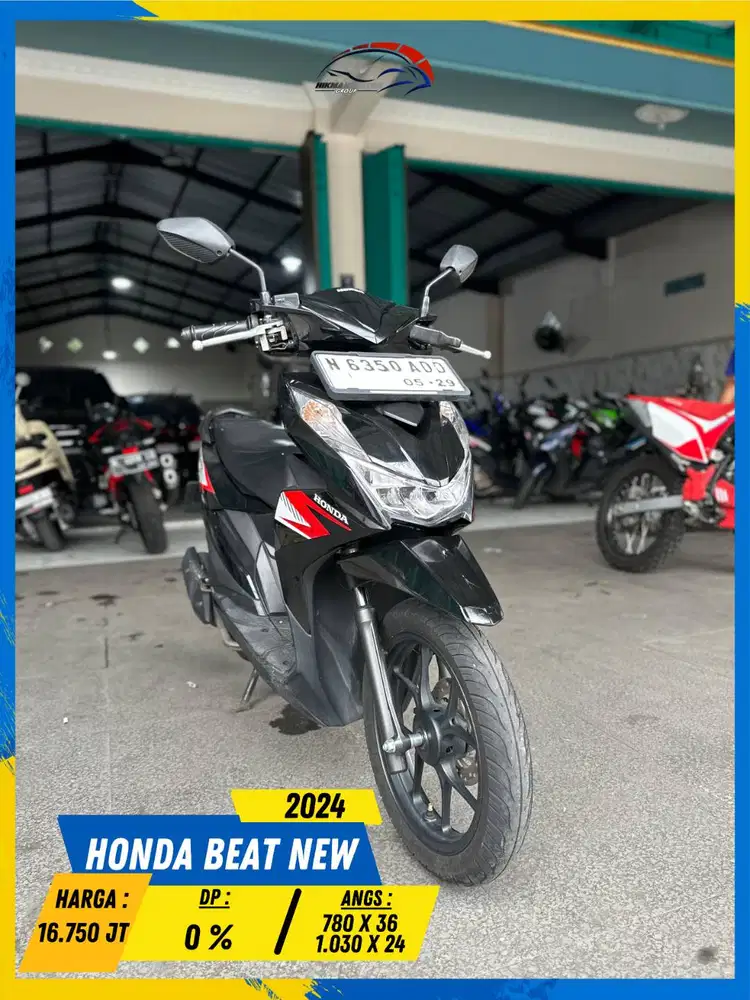 HONDA BEAT NEW 2024 LIKE NEW MASZEHH HIKMAH MOTOR KEPUH