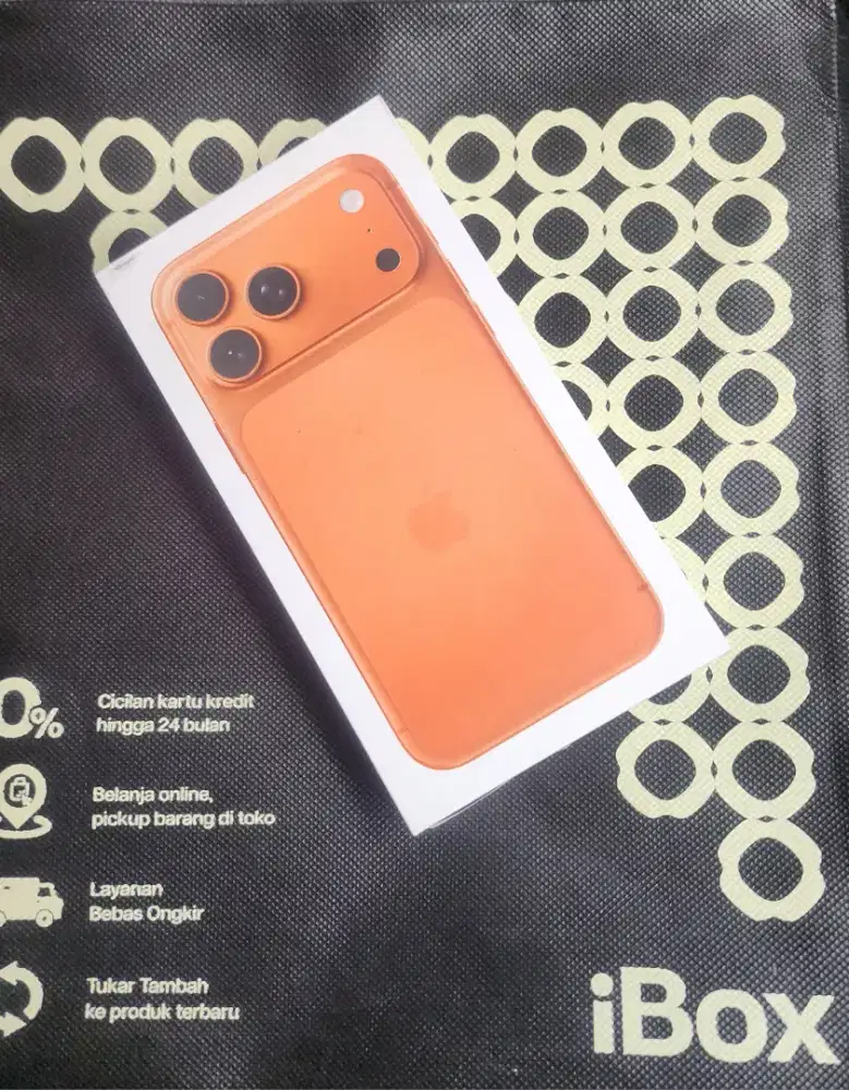 IPHONE 17 PRO MAX 256GB COSMIC ORANGE READY STOCK