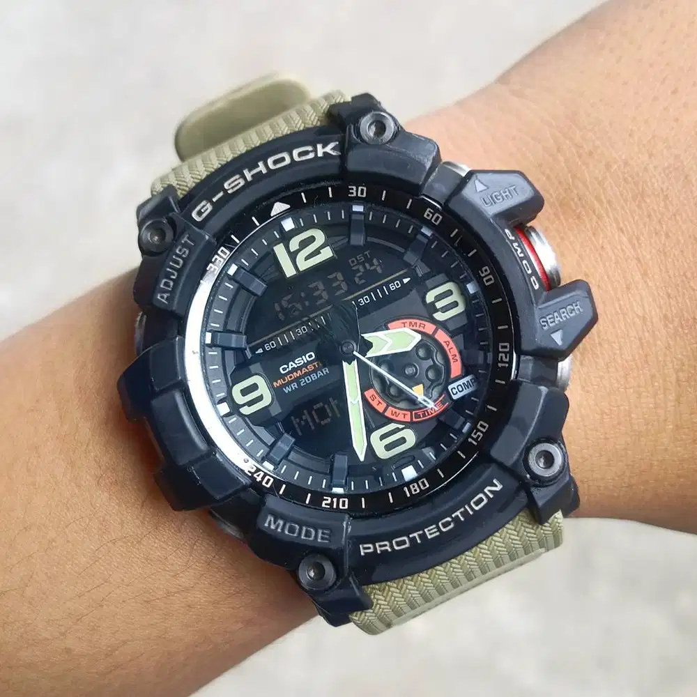 G Shock GG 1000 1A5 Mudmaster, mulus, jarang dipakai
