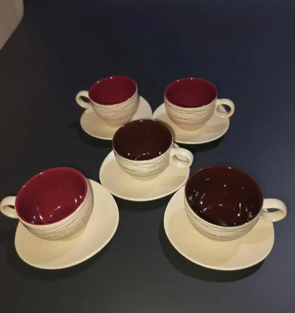 Set gelas kopi keramik