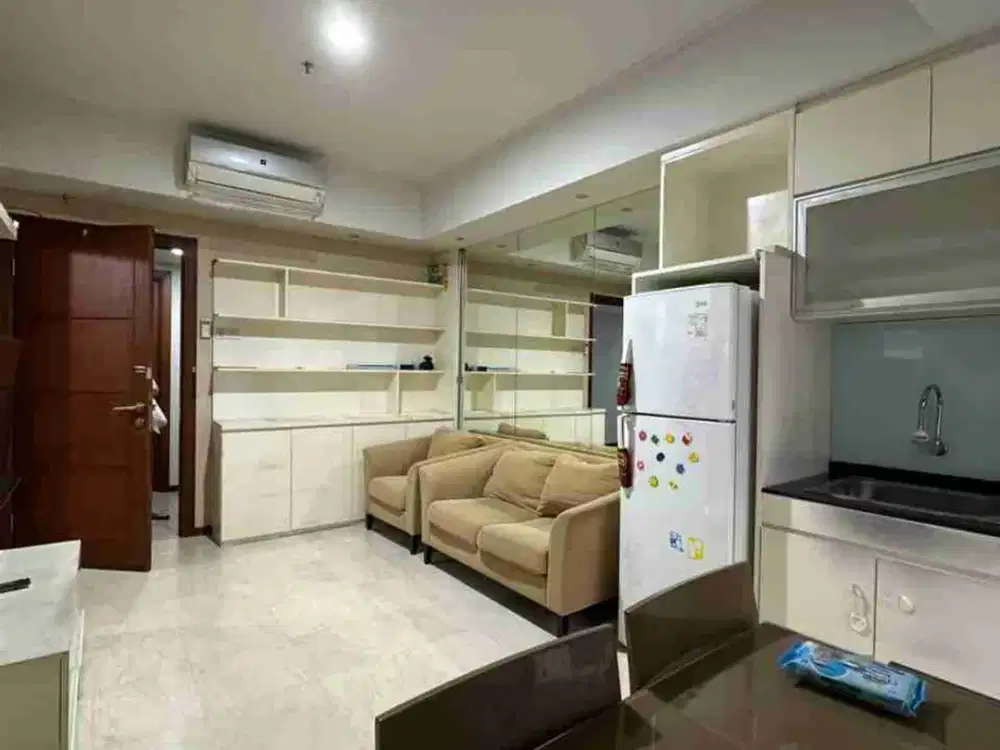 Dijual Termurah Unit 2+1Br apartemen Royal Mediterania Garden