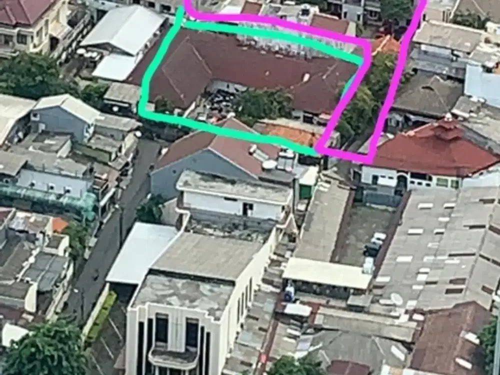 dijual tanah karet, kuningan, lokasi strategis