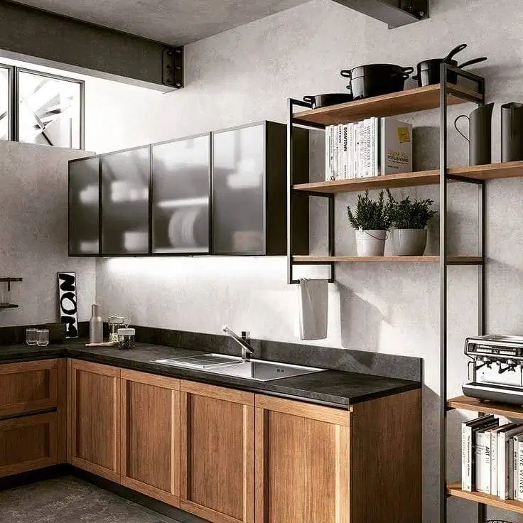 Custom Interior Kitchen Set, Backdrop TV, Lemari, Wardrobe, Kitchenset