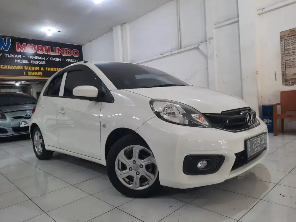 HONDA BRIO SATYA 1.2 E MATIC 2017 PUTIH