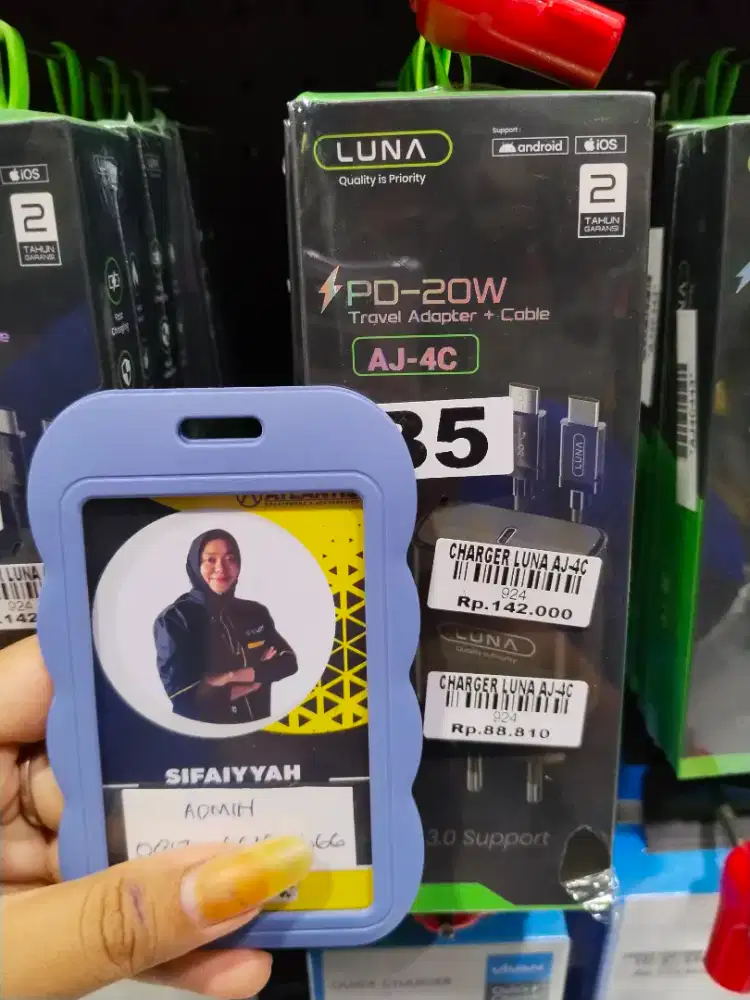 CHARGER LUNA AJ-4C | ATLANTIS DAHSYAT