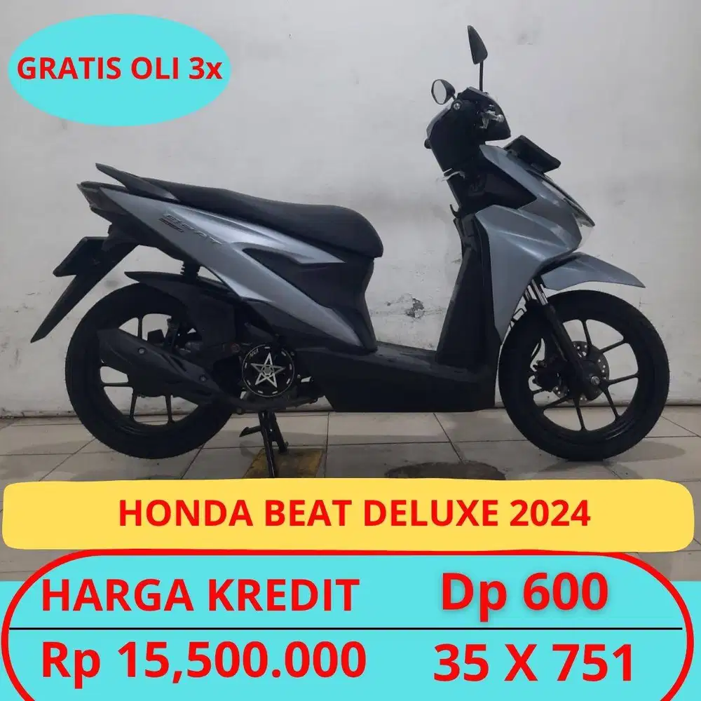 Honda Beat Deluxe 2024 Dp Murah Hanya 600 Ribu