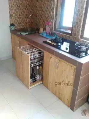 Custom Interior Kitchen Set, Backdrop TV, Lemari, Wardrobe, Kitchenset