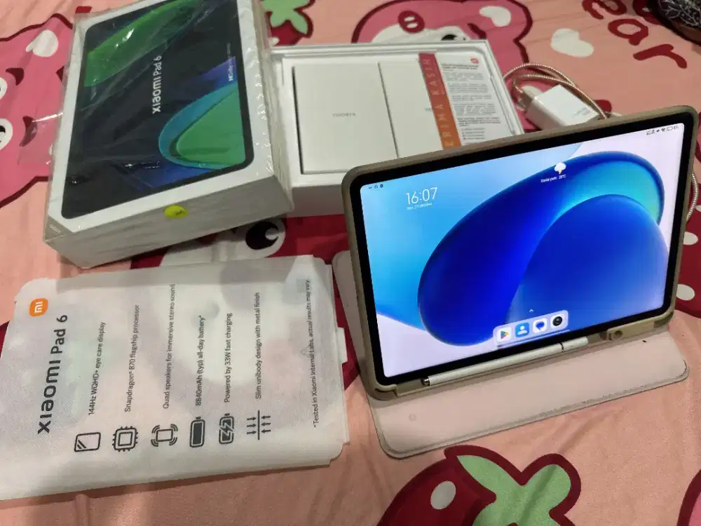 Xiaomi Pad 6 8/256 Fullset Original ex Xiaomi Store