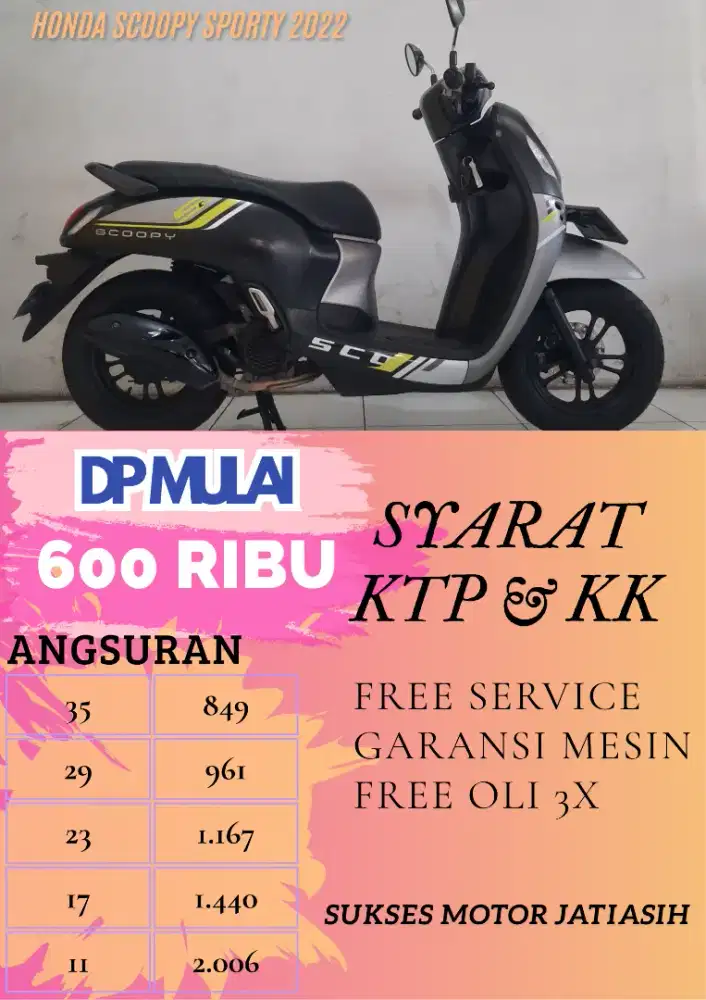 HONDA SCOOPY SPORTY 2022