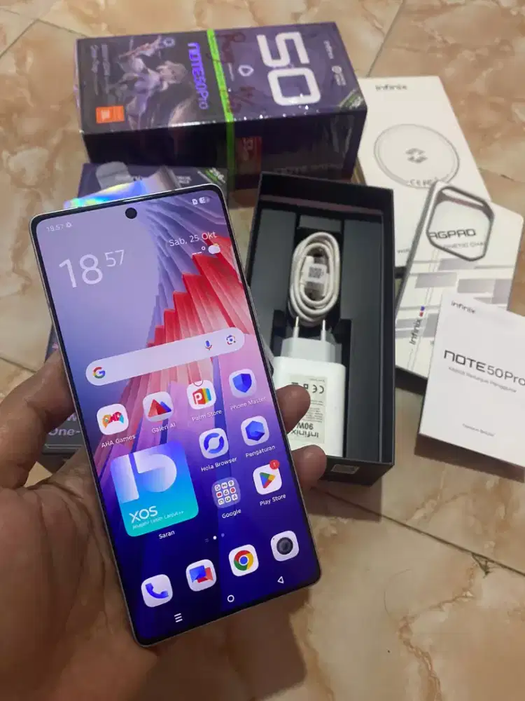 Infinix not 50 pro (garansi panjang)