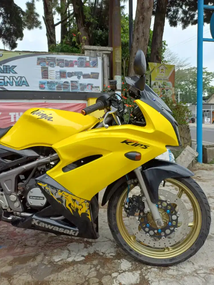 Kawasi ninja rr new 2013 kuning