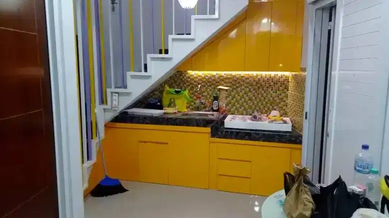 Custom Interior Kitchen Set, Backdrop TV, Lemari, Wardrobe, Kitchenset