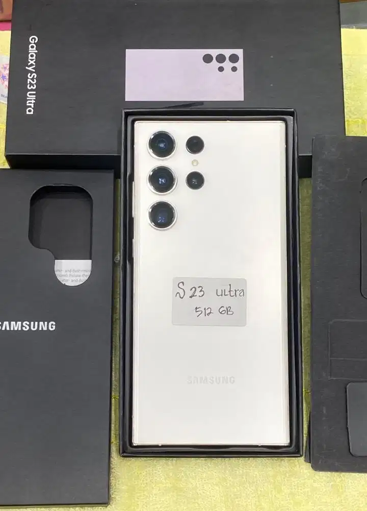 samsung S23 ultra ram 12/512gb fullset