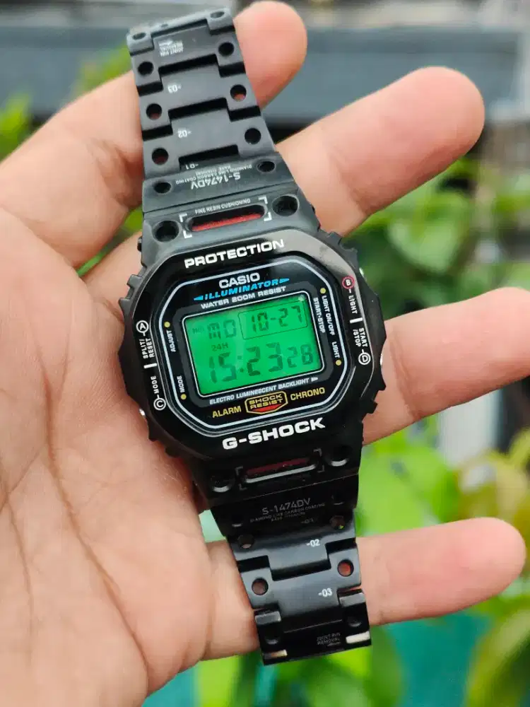 Casio G shock DW5600E custom bnb dan display