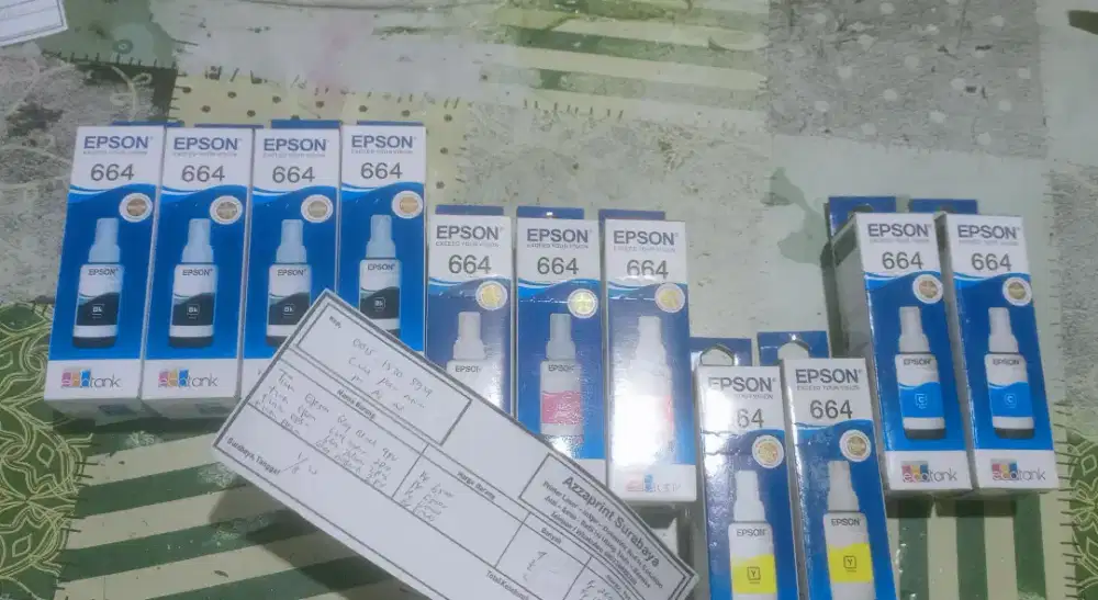 Tinta Epson 664 For Printer Epson L 3 Digit