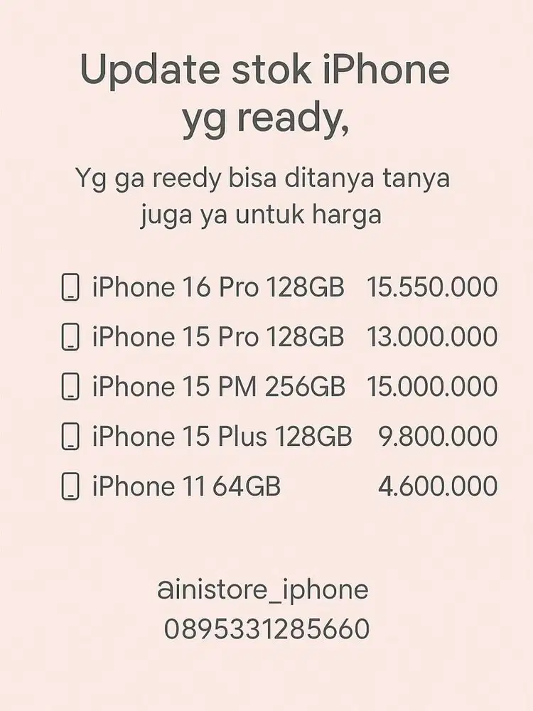 iPhone 15 pro all ibox