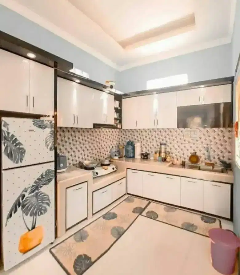 Custom Interior Kitchen Set, Backdrop TV, Lemari, Wardrobe, Kitchenset