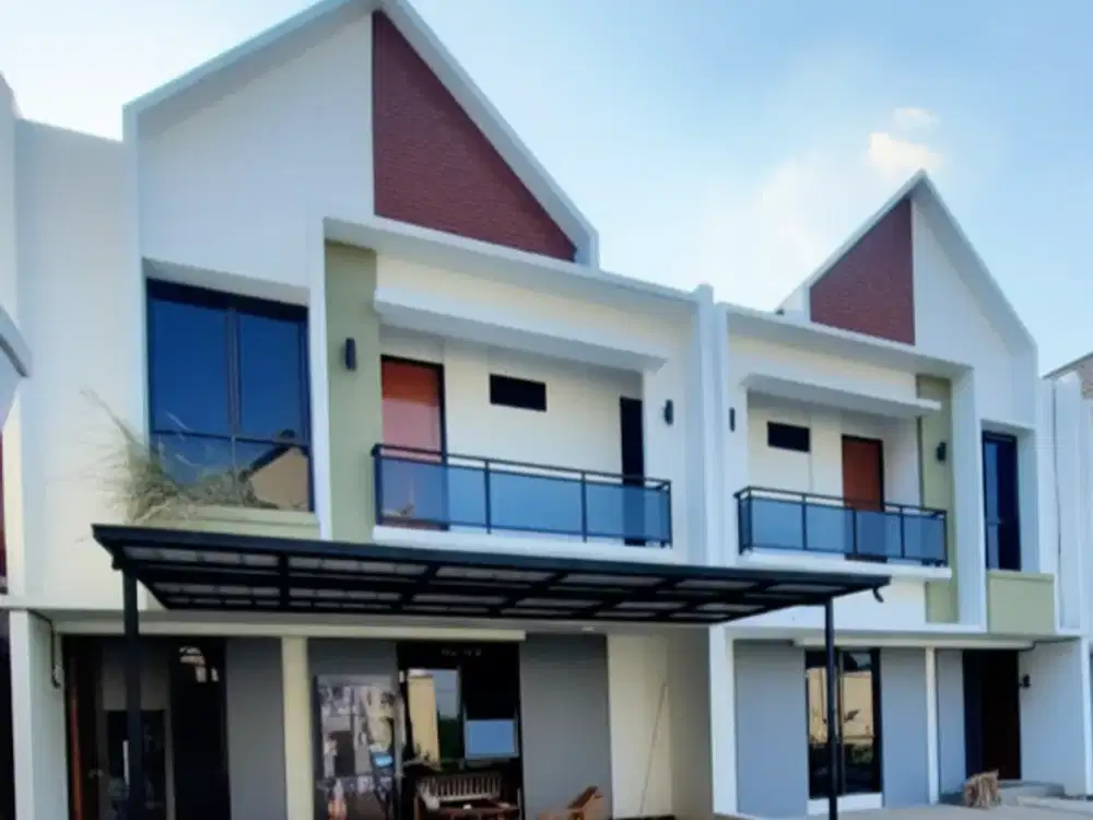 Rumah 2 lantai Modern Ekslusif desain Minimalis harga terjangkau