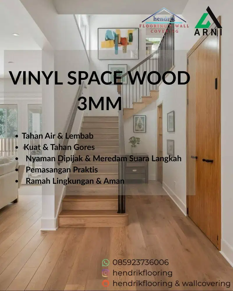 VINYL SPACE WOOD SERIES 3MM