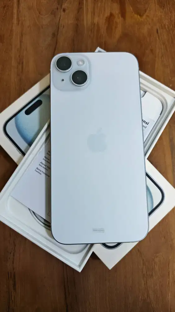 Iphone 15 plus 128gb ibox bekas resmi/ batere 86%