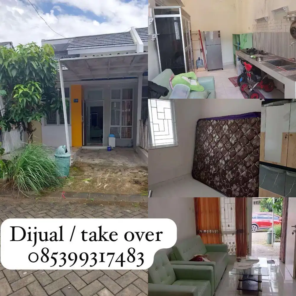 Dijual cepat/ Take over rumah Komersil BTP