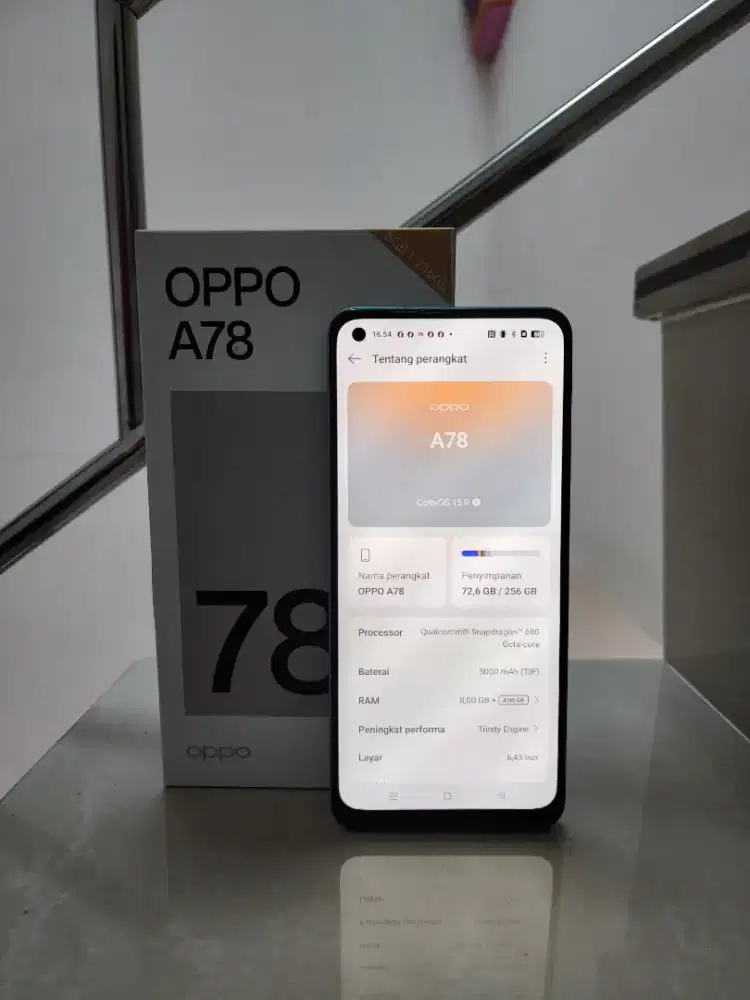 Oppo A78 4G Ram 8GB/Rom 256GB Green