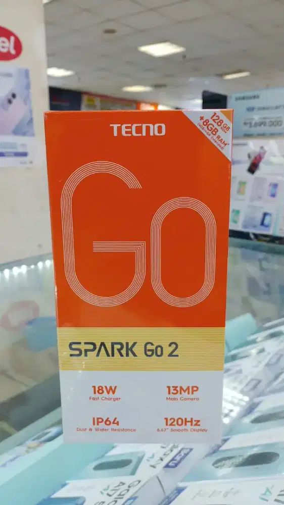 Tecno spark go 2 ram 4/64gb garansi resmi bisa dianter