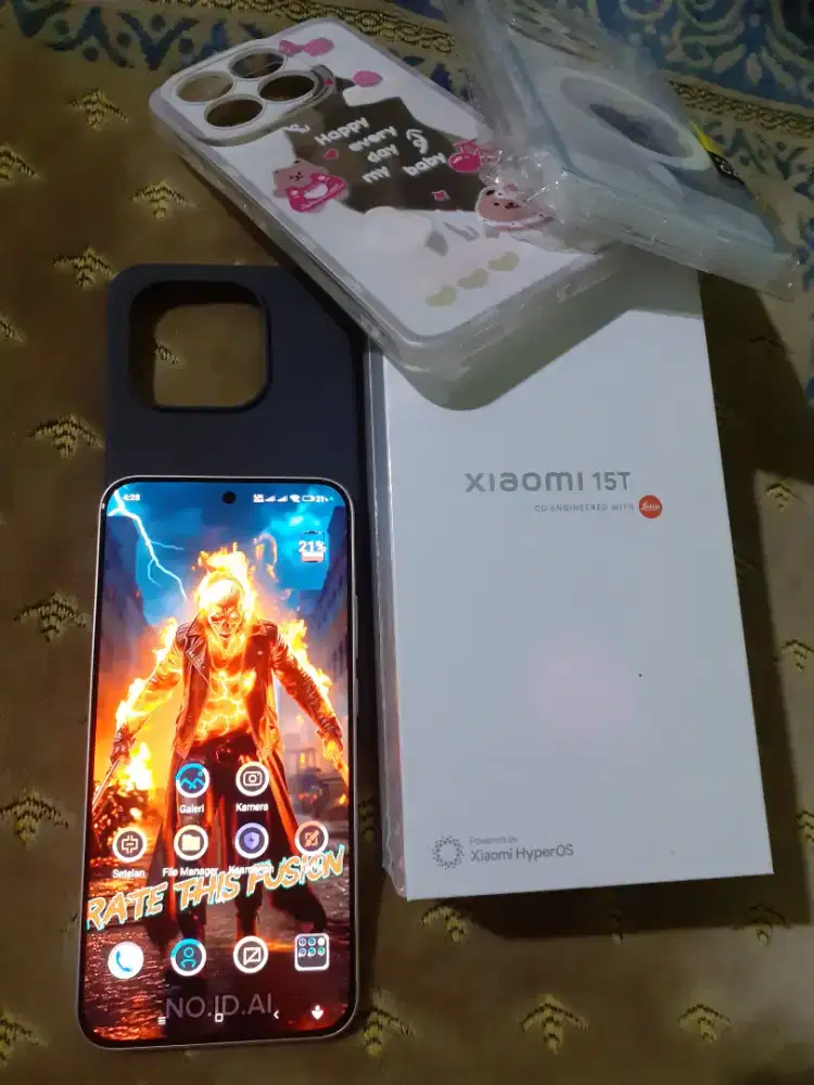 XIAOMI 15T 12/256 BARU 3 MINGGUNAN PAKEK