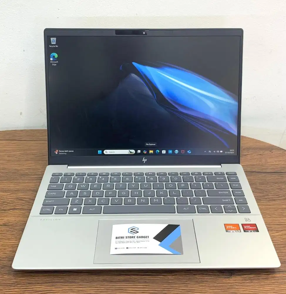 LAPTOP HP PAVILION PLUS 14-EY0016AU 16/512 GB AMD RYZEN 5 WINDOWS 11